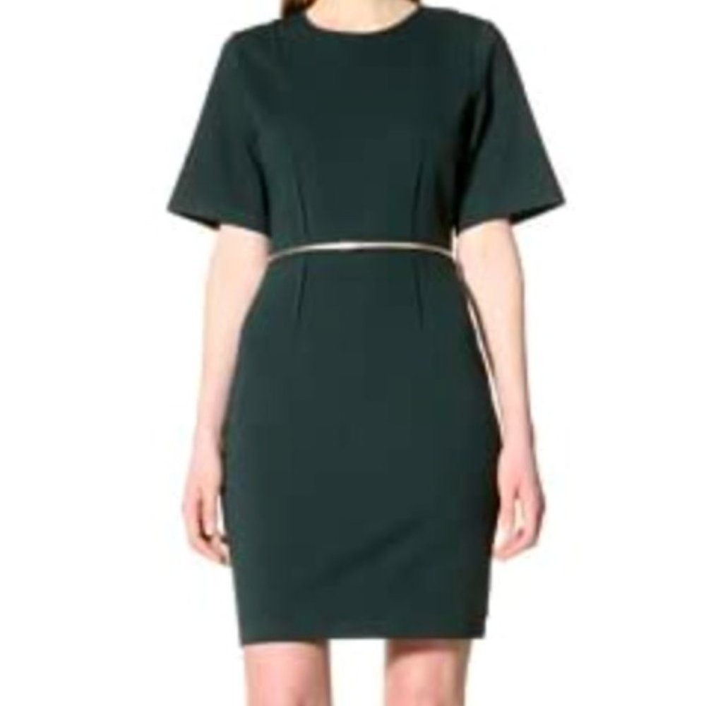 Pink Tartan Emerald Green Dress (NWT)